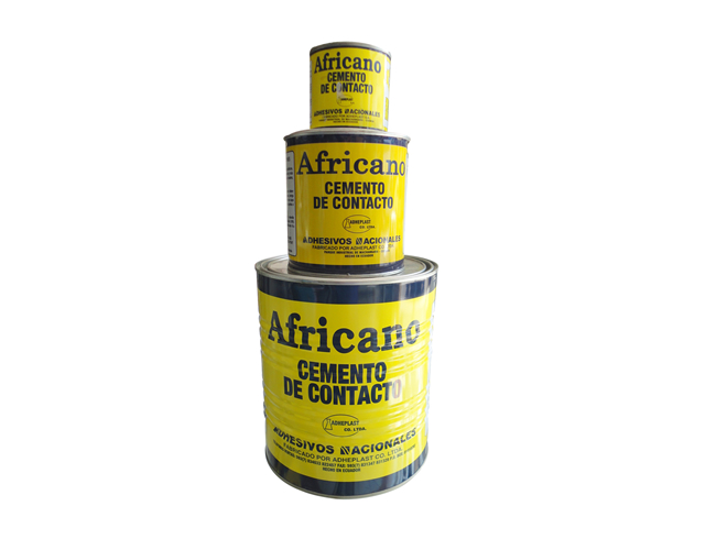AFRICANITO PEGAMENTO DE CONTACTO